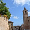 Scorcio con torre campanaria - Colonnella (Abruzzo)